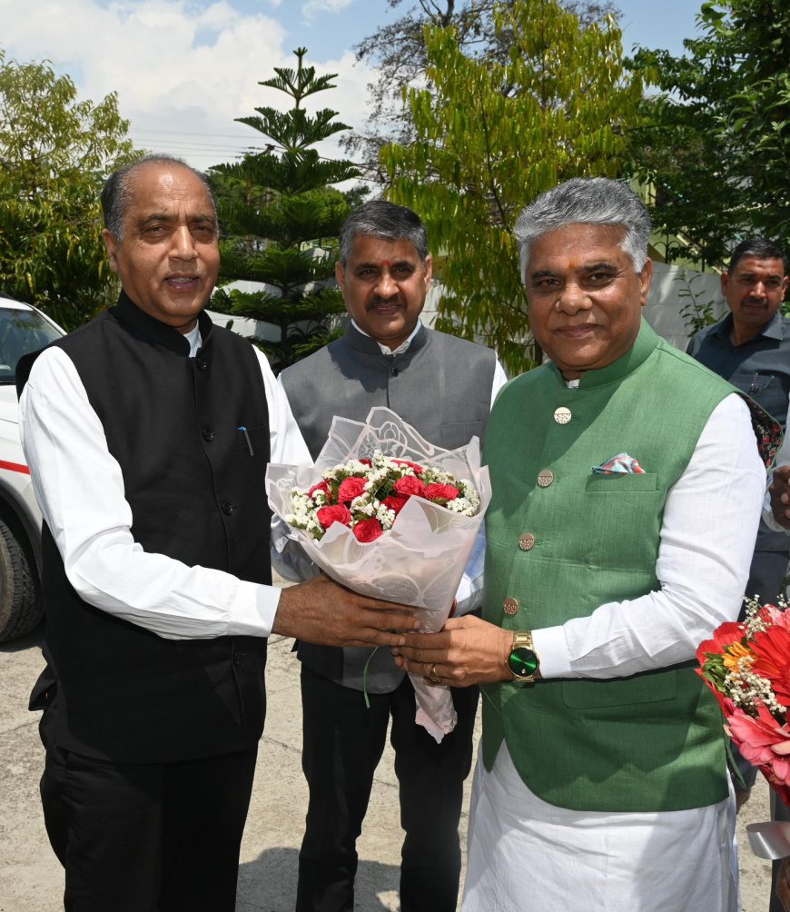 मुख्यमंत्री की बेबसी और व्यवस्था परिवर्तन का खोखला नारा जनता के सामने उजागर : जयराम ठाकुर