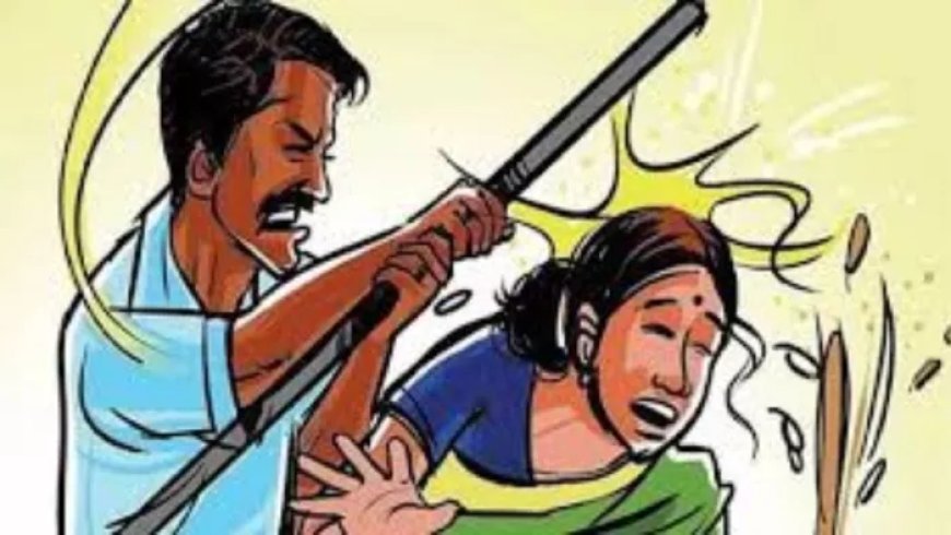 कलयुगी बेटे की हैवानियत, मां-बहन को पीटा