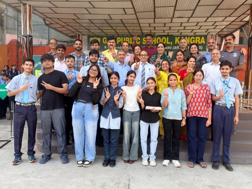 GAV Kangra Result: सत्यम, अनुराग और मनस्वी टॉपर