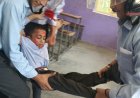 भूकंप आए तो क्या करें? घड़ोह स्कूल में मॉक ड्रिल के जरिए बच्चों को सिखाए गए बचाव के गुर