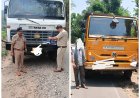 खनन माफिया पर नूरपुर पुलिस का बड़ा प्रहार! 24 घंटे में 22 वाहनों पर कार्रवाई, 5 ट्रक इंपाउंड