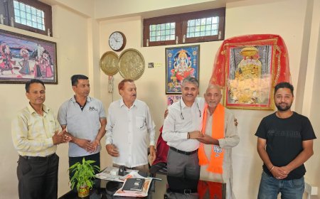 कांगड़ा कांग्रेस को बड़ा झटका! पूर्व ब्लॉक कांग्रेस अध्यक्ष ज्योति प्रकाश भाजपा में शामिल