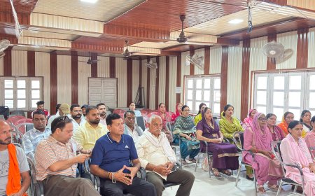 इंदौरा पंचायत समिति सदस्यों ने ली शपथ, विकास को मिलेगी रफ्तार: मलेंद्र राजन