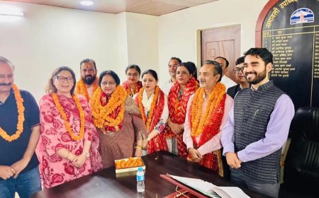 कांगड़ा नगर परिषद को मिली नई कार्यकारिणी, सुमन वर्मा अध्यक्ष और राजकुमारी उपाध्यक्ष निर्वाचित