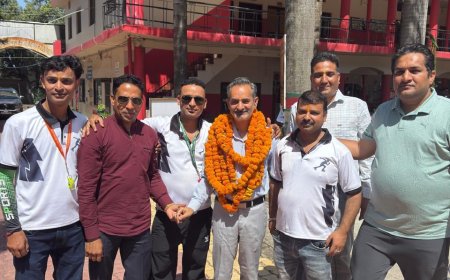 कांगड़ा के बच्चों ने स्केटिंग में दिखाया दम, अजय वर्मा ने की बड़ी घोषणा; क्लब को दिए ₹21 हजार