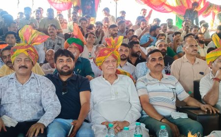 मंदोली छिंज मेले में कृषि मंत्री की बड़ी घोषणाएं! दंगल स्थल के विकास और हैंडपंप लगाने का ऐलान