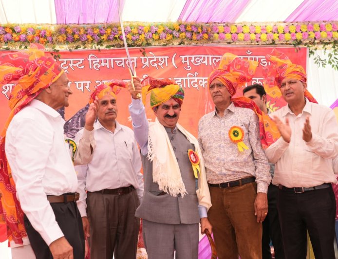 मुख्यमंत्री सुक्खू की बड़ी घोषणा: महाराणा प्रताप स्कूल में बनेगा ₹1 करोड़ का इंडोर स्टेडियम
