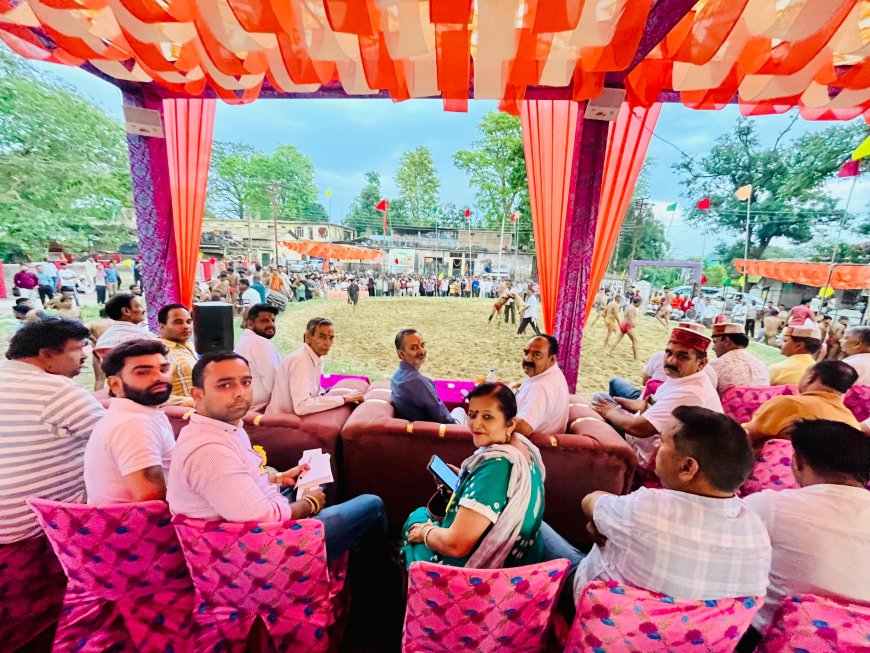 वीरभद्र मेले में अजय वर्मा का बड़ा ऐलान! ₹50 हजार की सहायता, पानी और लाइट व्यवस्था होगी बेहतर