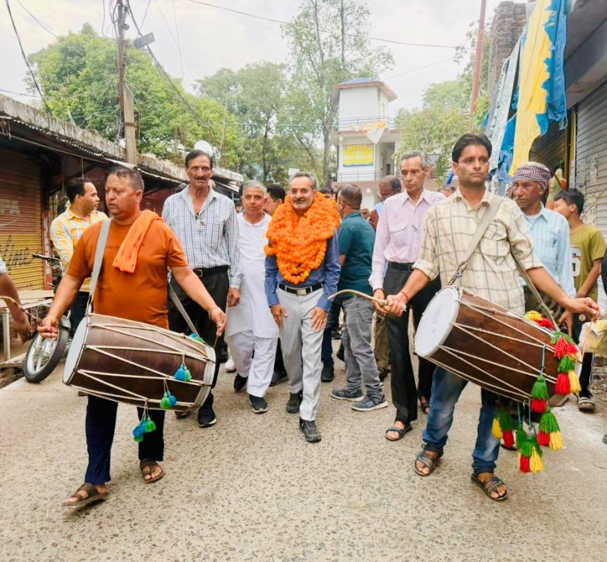 वीरभद्र मेले में अजय वर्मा का बड़ा ऐलान! ₹50 हजार की सहायता, पानी और लाइट व्यवस्था होगी बेहतर