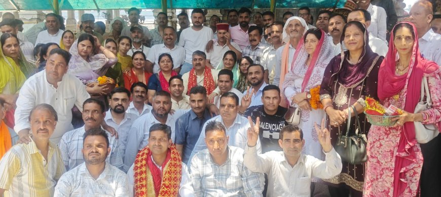 कांगड़ा से भाजपा का मिशन 2027 शुरू, कांग्रेस पर बरसे पवन काजल