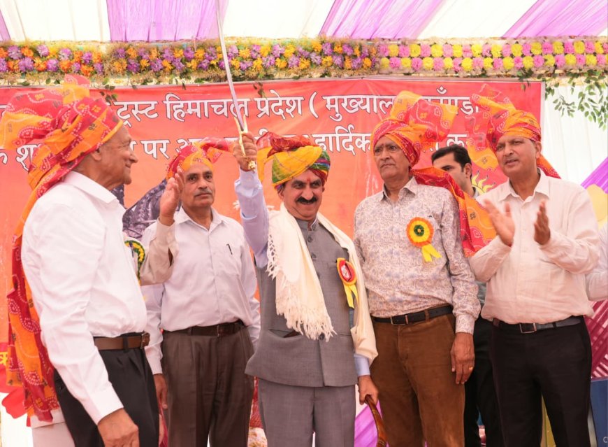 मुख्यमंत्री सुक्खू की बड़ी घोषणा: महाराणा प्रताप स्कूल में बनेगा ₹1 करोड़ का इंडोर स्टेडियम