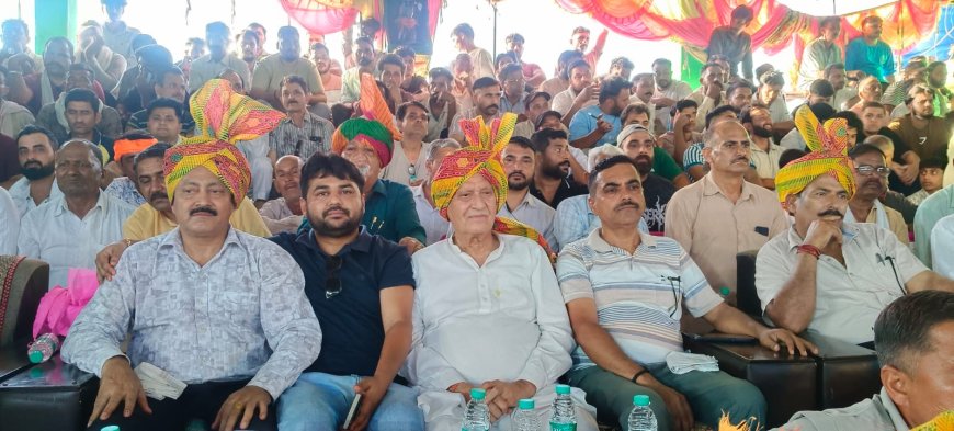 मंदोली छिंज मेले में कृषि मंत्री की बड़ी घोषणाएं! दंगल स्थल के विकास और हैंडपंप लगाने का ऐलान