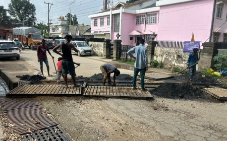 मानसून से पहले नादौन में नालों की युद्धस्तर पर सफाई