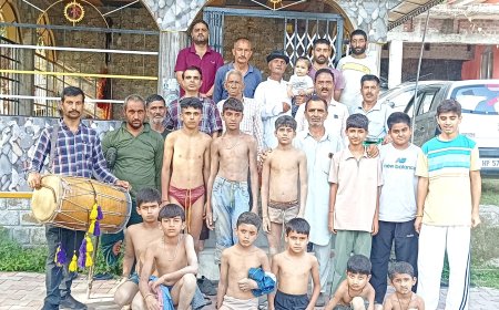 तोरनू छिंज मेले में संदीप बने बड़ी माली, युवा पहलवानों ने जीता दिल