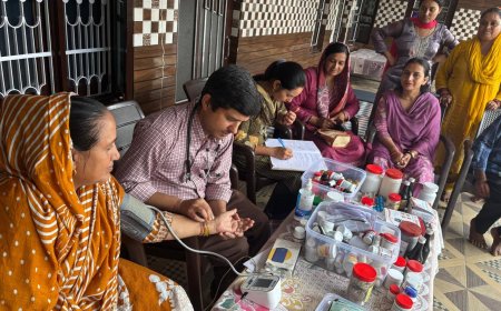 कांगड़ा में आयुष विभाग का निशुल्क स्वास्थ्य शिविर, 58 लोगों को मिला लाभ