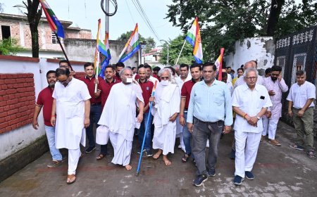 नादौन में संतों का भव्य चातुर्मास प्रवेश, धर्ममय हुआ नगर