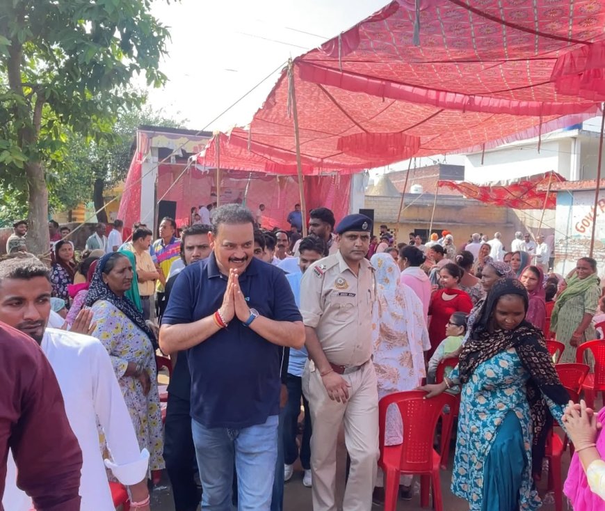 इंदौरा में विकास को रफ्तार: 6 माह की कार्ययोजना बनाने के निर्देश