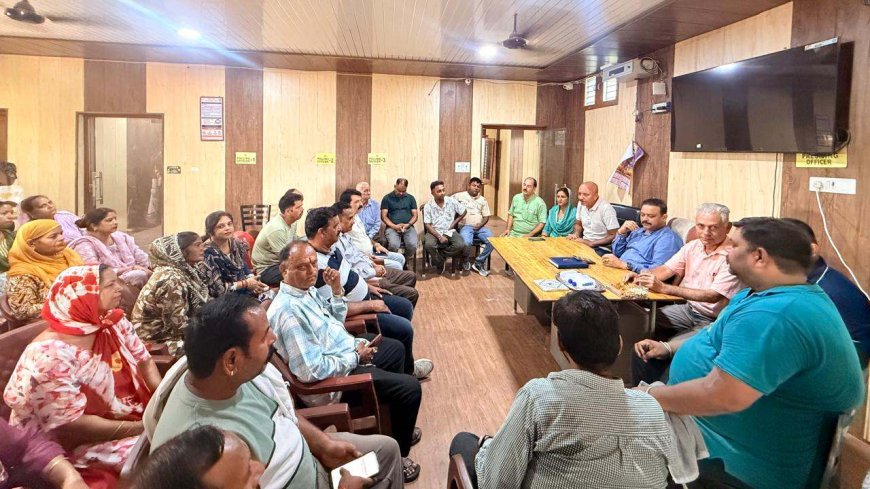 डमटाल में विधायक मलेंद्र राजन बोले, जनभागीदारी से रुकेगा वायु प्रदूषण