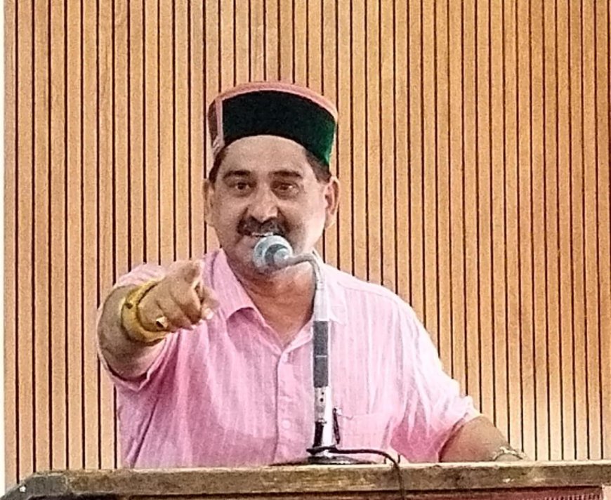 राजीव गांधी स्टार्टअप योजना युवाओं के लिए स्वरोजगार का सशक्त माध्यम: केवल सिंह पठानिया