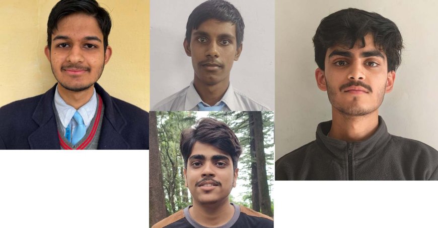 NEET में जीएवी कांगड़ा का जलवा, 4 छात्रों ने हासिल की MBBS सीट
