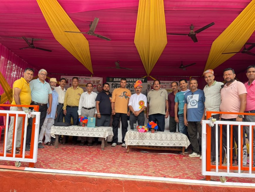 जमानाबाद मिंजर मेले में फुटबॉल का रोमांच, स्टार नाइट का बढ़ा उत्साह