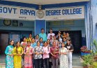 आर्य कॉलेज में वन महोत्सव के उपलक्ष्य पर किया पौधारोपण