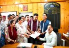 सुधीर शर्मा के समर्थन में धर्मशाला में प्रदर्शन, भाजपा ने एफआईआर की निष्पक्ष जांच की मांग उठाई