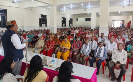 कांगड़ा में बीपीएल लाभार्थियों से संवाद कार्यक्रम का किया आयोजन