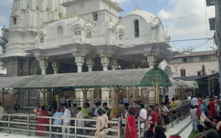 वज्रेश्वरी मंदिर में श्रावण अष्टमी मेले शुरू, उमड़े श्रद्धालु