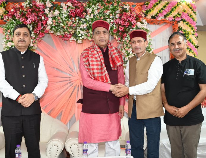 सुक्खू का गवर्नेंस मॉडल केवल 'तालाबंदी' पर आधारित : जयराम ठाकुर