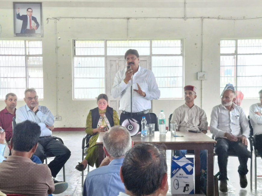 मनूनी हाइड्रो परियोजना पर देवेंद्र जग्गी सख्त, दिए ये निर्देश