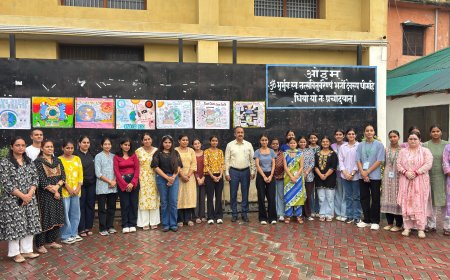 एमसीएम डीएवी कॉलेज कांगड़ा में पोस्टर प्रतियोगिता का किया आयोजन