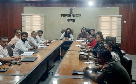 कांगड़ा में राजस्व कामों पर सख्ती, 5 अक्तूबर तक अपडेट होंगी जमाबंदियां