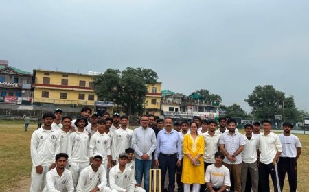 नगरोटा कॉलेज ने राजपुर को 53 रन से हराया, इंटर कॉलेज क्रिकेट प्रतियोगिता के अगले दौर में बनाई जगह