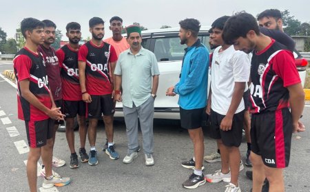चंबी स्टेडियम का निर्माण कार्य जारी, ढाई माह में खिलाड़ियों को मिलेंगी सुविधाएं