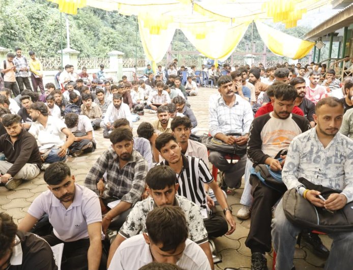 आईटीआई दौलतपुर कैंपस इंटरव्यू में 270 युवाओं का चयन