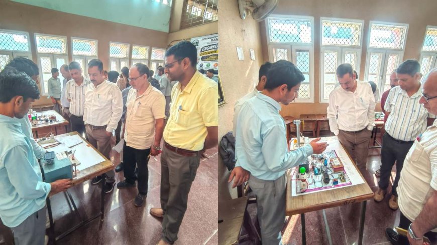कांगड़ा पॉलिटेक्निक में इंजीनियर दिवस पर सजी इलेक्ट्रॉनिक्स प्रदर्शनी