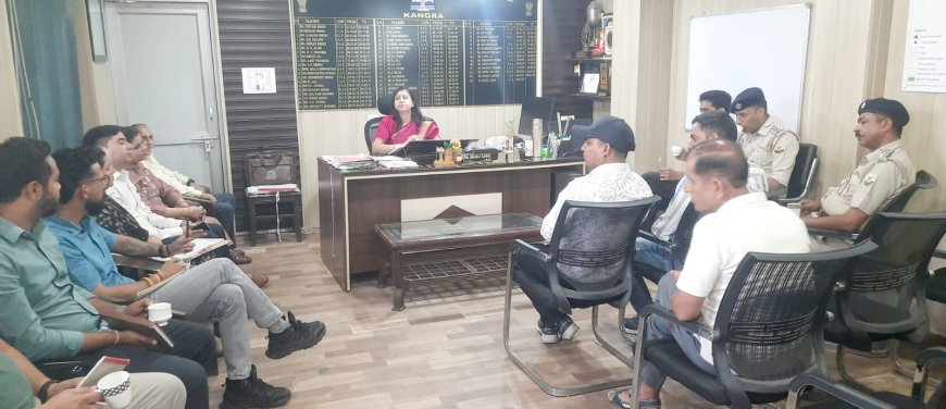 कांगड़ा शहर में यातायात व्यवस्था होगी दुरुस्त, अतिक्रमण और अवैध पार्किंग पर होगी कार्रवाई