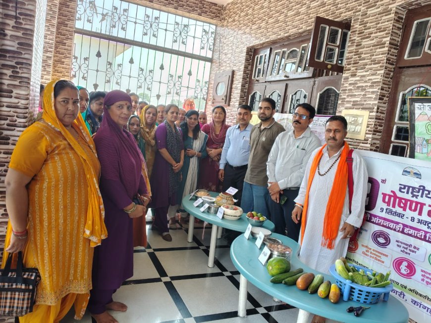 बालू ग्लोआ में जागरूकता शिविर का किया आयोजन, ‘हमारी आंगनवाड़ी, हमारी जिम्मेदारी’ का दिया संदेश