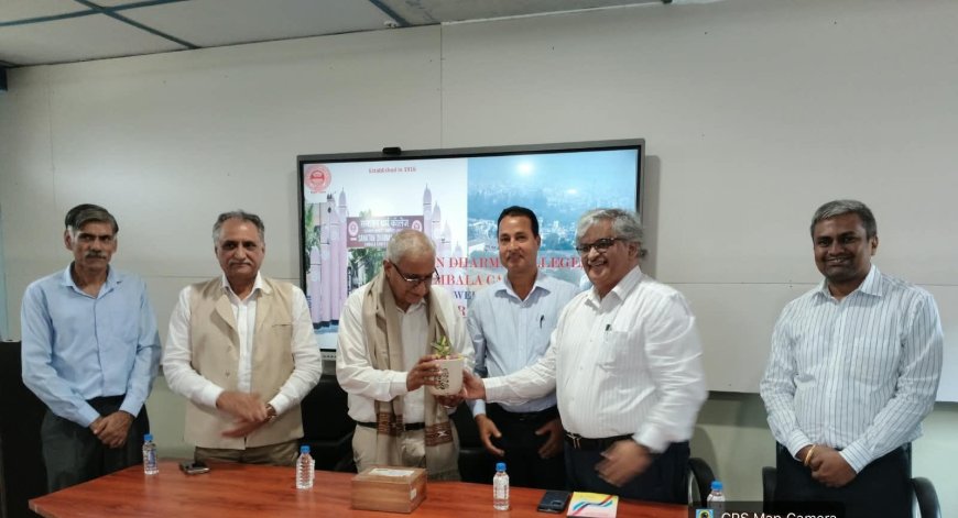 राजपुर कॉलेज में नैक मूल्यांकन को लेकर मार्गदर्शन सत्र का किया आयोजन