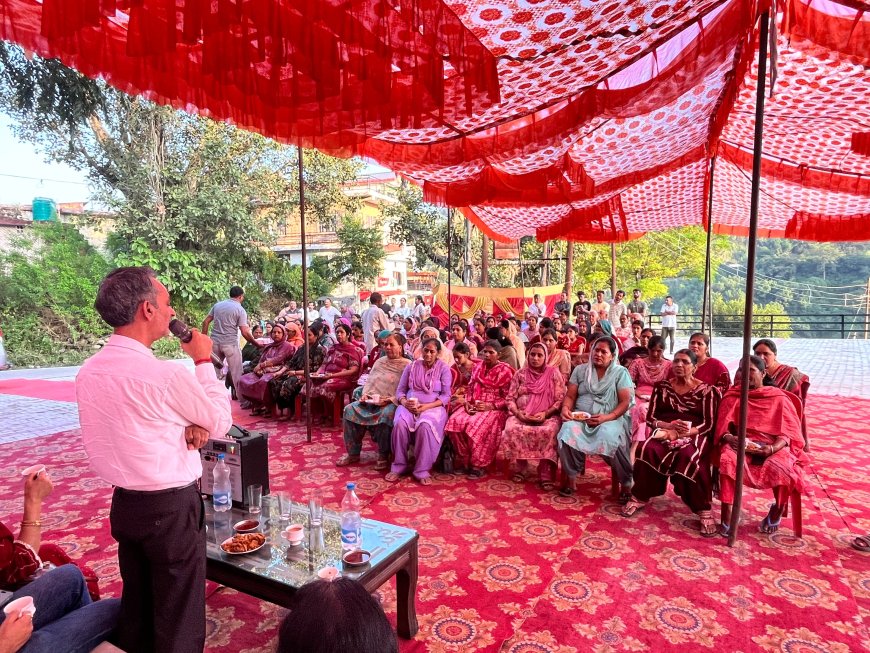 कांगड़ा को मिली करीब एक करोड़ के विकास कार्यों की सौगात, अजय वर्मा ने किए उद्घाटन