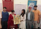 कांगड़ा बज्रेश्वरी मंदिर में उमड़ी भीड़, जया किशोरी ने किए दर्शन