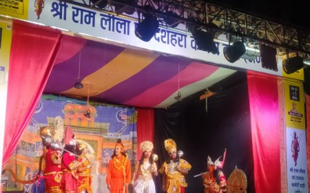 दाड़ी की रामलीला में पहली बार महिला कलाकार निभाएंगी महिला पात्रों की भूमिका, 20 अक्टूबर को होगा आतिशबाजी शो