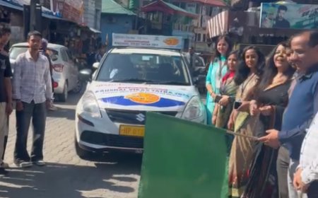 धर्मशाला में कौशल विकास यात्रा 2026, AI करियर पर जागरूक हुए विद्यार्थी