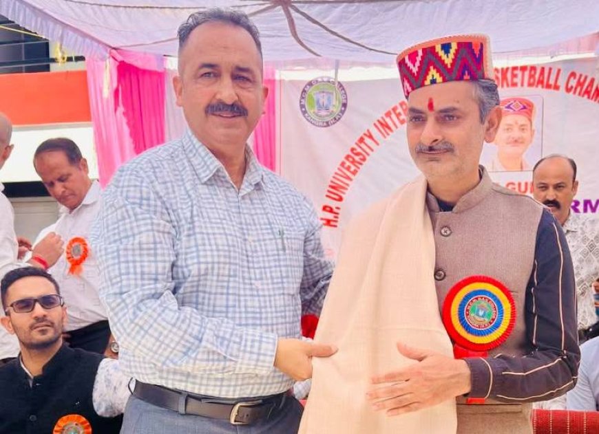 बास्केटबॉल में धर्मशाला चैंपियन, कांगड़ा को दूसरा स्थान