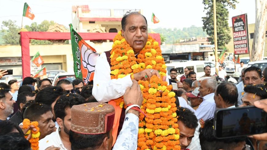 कांग्रेस से 10 गारंटियों का हिसाब मांगे जनता: जयराम